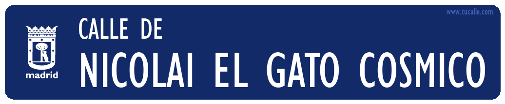 cartel_de_calle-de-NICOLAI EL GATO COSMICO_en_madrid